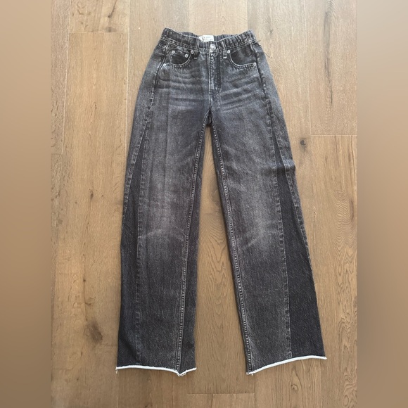 rag & bone Mirmar Charcoal Women's Jeans - Picture 1 of 6